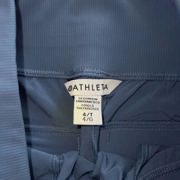 Athleta Blue Track Pants - Picture 4 of 5